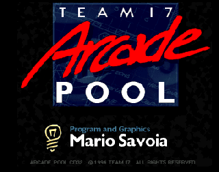 Screenshot Thumbnail / Media File 1 for Arcade Pool (1994)(Team 17)(M4)[!][CDD4978]